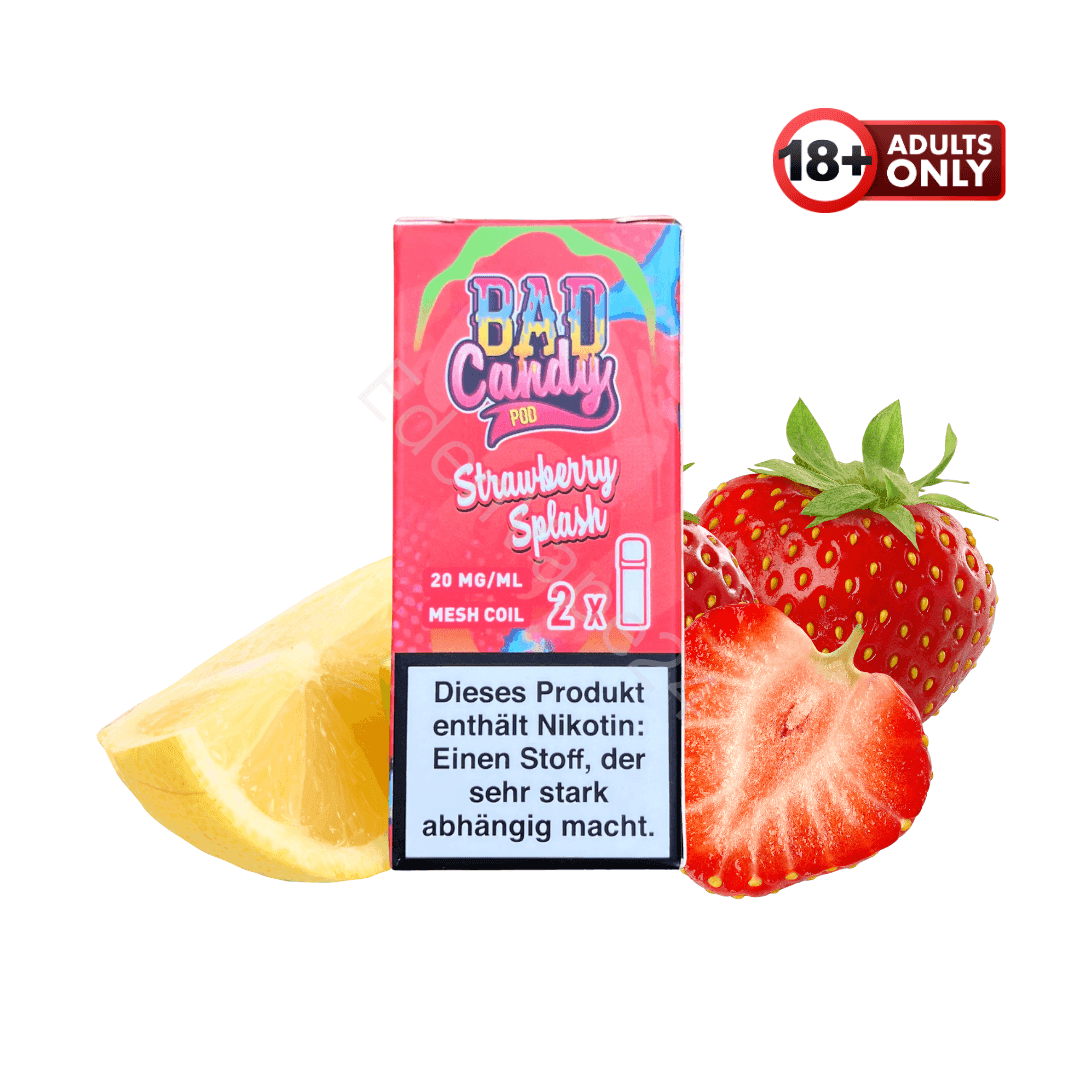 Bad Candy Pods - Strawberry Splash - EdenVape24